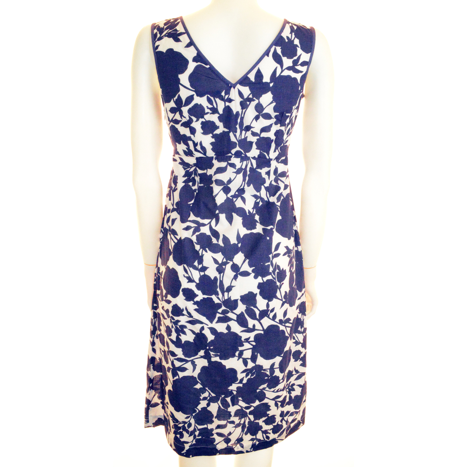 BODEN Floral Print Cotton Summer Shift Tea Dress Blue or Pink UK Size 8 18 eBay